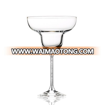 Customize Logo Margarita Glasses Cup Crystal Stemware Bar Drinking Glass