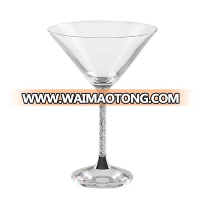 210ml Fruit Cocktail Glass Cup Sparkling Soda Goblet Martini Soft Drinking Beverage Wine Glasses