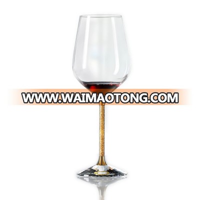 Glass Cup Crystal Wine Glasses Standard Burgundy Logo Wine Glass