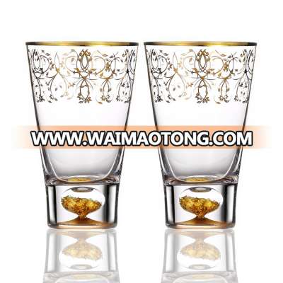 Business Gift Sets Decorative Tall Drinkware Juice Glasses Cup Old Fashioned Bar Glasses Whiskey Glass